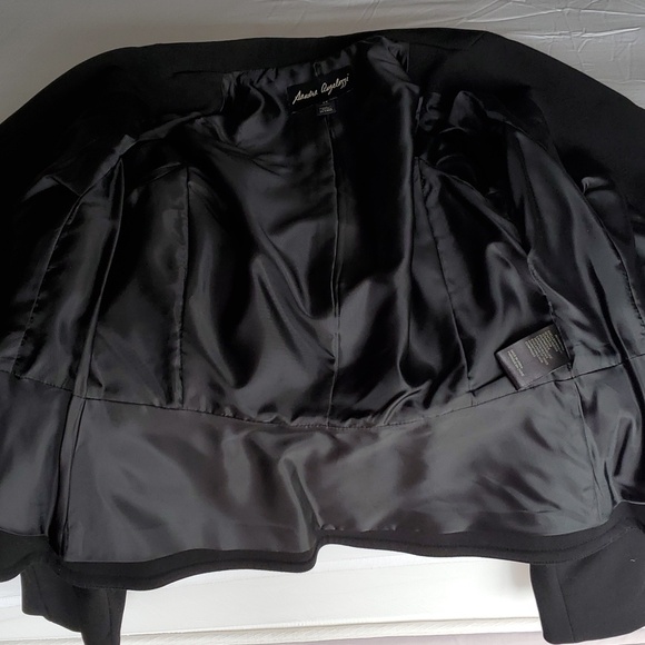 Sandra Augelazzi - Classic Black Jacket. Size: 34 (US 4). - Picture 5 of 6